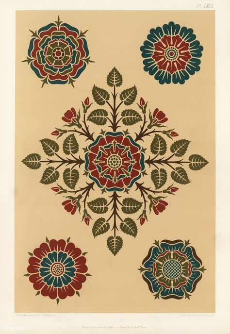 Art Deco Design Pattern, Fleurs Art Nouveau, Medieval Pattern, New Art Deco, Pattern Illustrations, Greek Pattern, Motif Art Deco, Free Illustration Images, Mughal Art