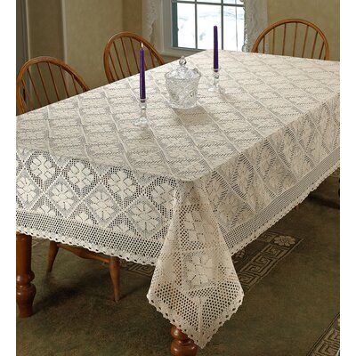 Crochet tablecloth pattern