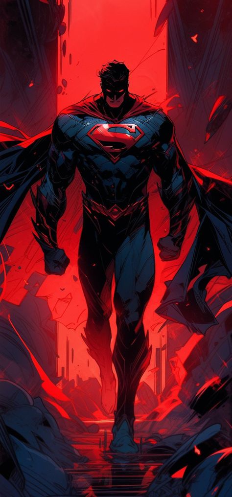 Superman 4k Wallpaper, Superman Iphone Wallpaper, Dark Superhero, Dc Superheroes Art, Superman Comic Art, Captain Marvel Shazam, Superman Artwork, Dragon Wallpaper Iphone, Superman Wallpaper