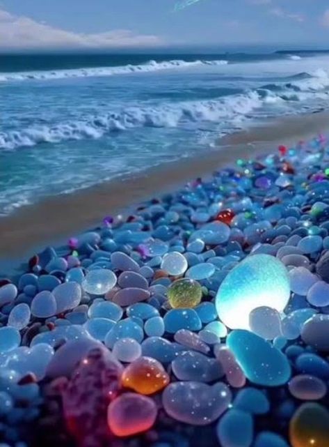 Glass Pebble Beach, Luna Core, Glass Beach California, Aesthetic View, Usa Beaches, Glass Beach, Beach California, Pebble Beach, Beach Aesthetic