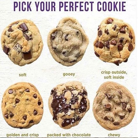 Pick Your Favorite Cookie. Click link in bio. #bake #baking #baker #cookie #cookies #chocolate Cookie Dough Fudge, Cookie Crisp, Soft Chocolate Chip Cookies, Easy Chocolate Chip Cookies, Chocolate Cookie Recipes, Chocolate Dessert Recipes, Perfect Cookie, Easy Cookie Recipes, Easy Cookies