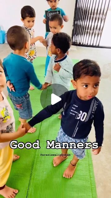 Good Manners Theme Preschool, Manners Projects For Preschool, Activities About Manners For Preschool, Clay Activities For Kindergarten, Paper Craft For Preschoolers, Manners For Kids Activities, Activities For Play Group Kids, Manners Activities For Toddlers, Pre Nursery Activities Ideas