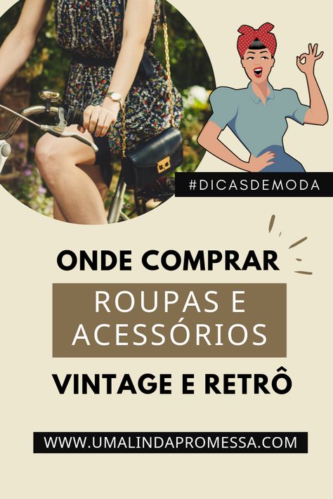 Gosta de roupa vintage feminina? Saiba onde comprar vestidos e acessórios para usar no verão ou inverno. São roupas retrô como saia e vestido para usar até em festa sem precisar ir ao brechó. Essa moda retro feminina é perfeita para mulher romântica e moderna. #roupasfemininas #roupastumblr #roupas #moda #looksfemininos #looks #looks #looksinspiração #vintage #retro Look Retro, Vestidos Vintage, Moda Vintage, Holidays And Events, Holidays, Memes, Clothes