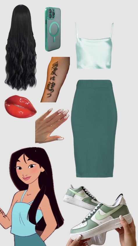 Mulan Mulan Outfit, Themed Outfits, Disney Outfits, Mulan, Disney Princess, Disney, Clothes