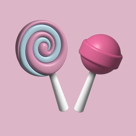 Candy Icon, Candy Pictures, 3d Words, Lollipop Candy, Phone Icons, 3d Icons, Phone Icon, Icon Pack, Interactive Design