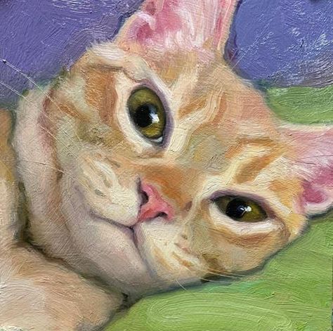 Katya Minkina, Cat Art Illustration, Oil Pastel Art, Cats Illustration, Cat Portraits, Daily Paintworks, Pastel Art, Cat Painting, Cat Drawing