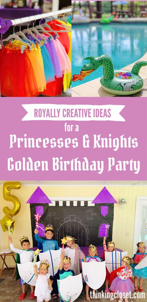 Knights Birthday Party, Princess Party Activities, Diy Princess Party, Knights Party, Fairytale Birthday Party, Castle Birthday Party, Princess Party Games, Royal Birthday Party, Knight Birthday Party