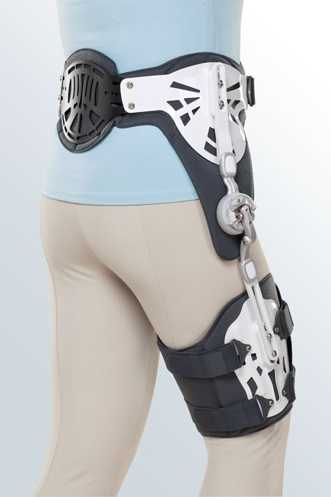 Hip Brace, Powered Exoskeleton, Knee Support, Mobility Aids, Body Armor, Armor Concept, Cool Inventions, Robotics, Kickboxing