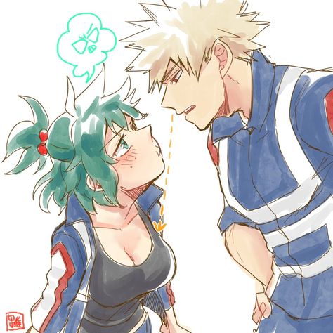 Fem Deku, Deku X Kacchan, Flip Book Animation, Attack On Titan Comic, Katsuki Bakugou, Hottest Anime Characters, Boku No Hero Academia Funny, Anime Love Couple, Anime Boyfriend