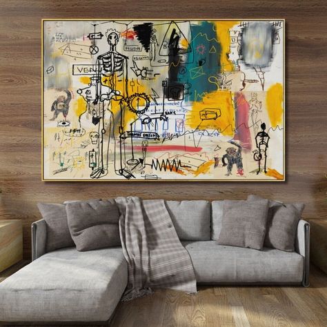 Modern Graffiti Wall Art Modern Paintings For Living Room, Spot Light Photoshoot, Bedroom Baddie, Grown Woman Bedroom Ideas, Home Ideas Kitchen, Light Photoshoot, Modern Graffiti, Home Layout, Home Drawing