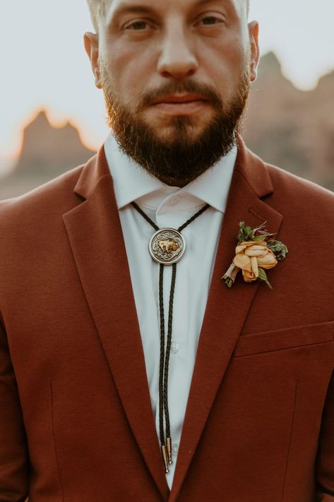 Bolo Tie Groom Attire, Bolo Ties Wedding, Bolo Wedding Tie, Men’s Bolo Tie Outfit, Bolo Tie Men Wedding, Bolo Tie Suit Wedding, Groom Bolo Tie Wedding, Bolo Tie Wedding Groomsmen, Mens Alternative Wedding Attire