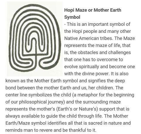 Labyrinth Symbol Meaning, Earth Mother Tattoo, Nature Elements Symbols, Mother Earth Symbol, Hopi Tattoos, Earth Symbol Tattoo, Spiral Meaning, Connection Symbol, Earth Symbol