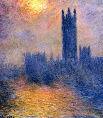 propuestas prácticas para acercar el impresionismo a los niños Tree Of Life Painting, Claude Monet Paintings, Raoul Dufy, Monet Paintings, Action Painting, Houses Of Parliament, Impressionism Art, Vintage Monet, The Fog