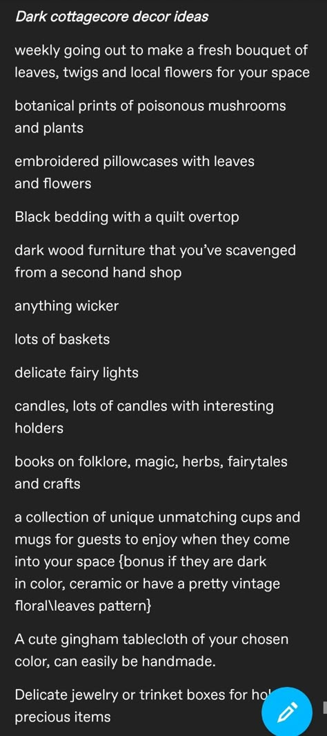 Cottagecore Witch Bedroom, Dark Cottage Core House Interior, Dark Cottage Core Bedroom Decor, Cottage Core Dark Academia Room, Witch Inspired Bedroom, Cottage Core And Dark Academia, Dark Fairycore Room Decor, Dark Academia Cottagecore Living Room, Witchy Bedroom Ideas Cozy