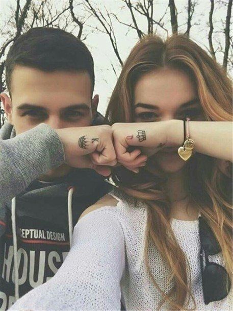 Tattoo Bicep, Tattoo Calf, Tattoo Cherry, Married Couple Tattoos, Infinity Couple Tattoos, Wörter Tattoos, Couple Tattoos Love, Best Couple Tattoos, Couple Matching Tattoo