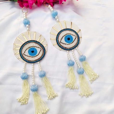 Evil eye 👁️ Hanging size 20 inch DM us for more details or WhatsApp us on 9867422790 Evil Eye Hanging, Diwali Decor, Diwali Decorations, Room Designs, New Room, Diwali, Evil Eye, Size 20, Room Design