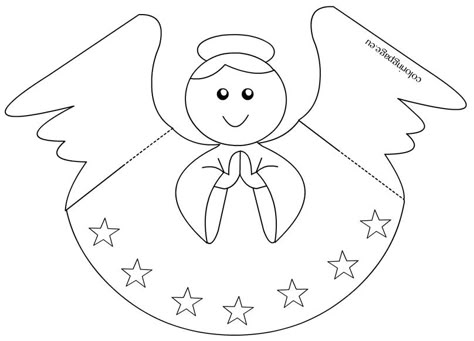 Related coloring pagesMerry Christmas coloring pageFree Printable Christmas TreeChristmas angel shapeSanta ClausSanta Claus coloring pageChristmas flowerDecorations for ChristmasChristmas tree template to printChristmas tree clip artMerry Christmas TextMerry Christmas... Cone Angel, Angel Template, Cone Template, Christmas Angel Crafts, Free Angel, Paper Angel, Free Printable Crafts, Christmas Background Images, Bible Story Crafts