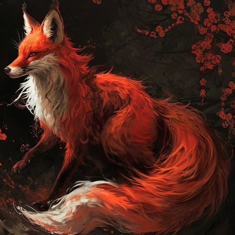 Magic Foxes 🦊 #aiart #aiartworks #aiartdaily #generativeart #aiartcommunity #digitalart #generatedart #art #digitalpainting #artist #artwork #digitalartist #characterdesign #characterart #fantasyart #fantasyartwork #fantasy #foxart #foxes Cunning Fox, Alex Mercer, Fox Artwork, Kitsune Fox, Canvas Art Decor, Alice Angel, Avatar Fan Art, Wall Decor Crafts, Unusual Art