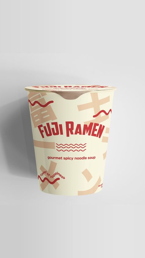 Design inspiration #graphicdesign #brandideas #brandinginspiration #logodesign #logoinspiration Ramen Branding Design, Ramen Packaging Design, Ramen Packaging, Ramen Noodles Package, Noodle Packaging, Traditional Ramen, Cup Ramen, Noodle Bar, Spicy Noodles