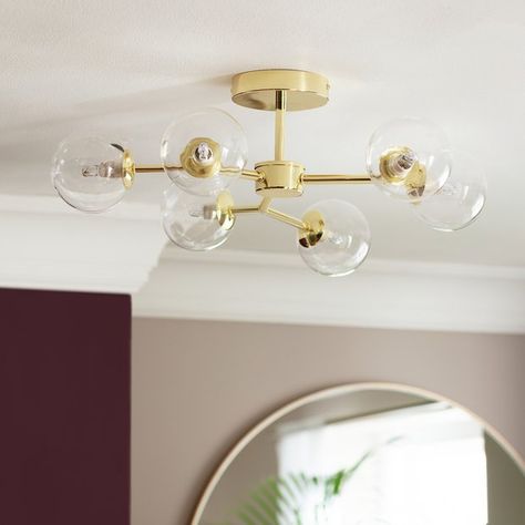 Dunelm Lighting Ceilings, Dunelm Ceiling Lights, Ceiling Lights Dunelm, Semi Flush Ceiling Lights Uk, John Lewis Ceiling Lights, Brass Ceiling Light, Flush Ceiling Lights, Dimmer Switch, Light Fittings