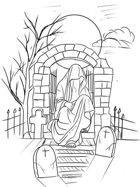 Swag Tattoo, Graveyard Tattoo, Half Sleeve Tattoos Drawings, Grim Reaper Tattoo, Card Tattoo Designs, Grave Yard, Stencil Outline, Tattoo Outline Drawing, Tattoo Zeichnungen