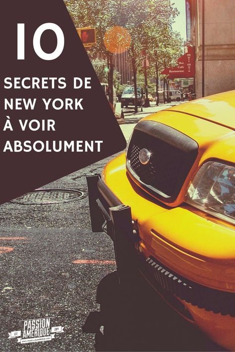 Les 10 secrets de New York City à ne surtout pas louper lors de votre prochain voyage ! #Voyage #NewYork #NYC #BucketList #Ville #City #Roadtrip #Information #Planification New York Vacation, Nyc Baby, Voyage New York, Travel Guide Book, New York Travel Guide, New York City Travel, Ny City, Destination Voyage, Nyc Trip