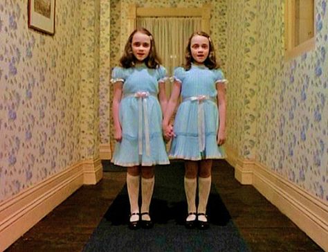 Come and play with us Danny!  "The Shining" Frankenstein 1818, The Shining Twins, Room 237, Mischa Barton, Fritz Lang, Septième Art, Film Horror, Sean Connery, Jack Nicholson