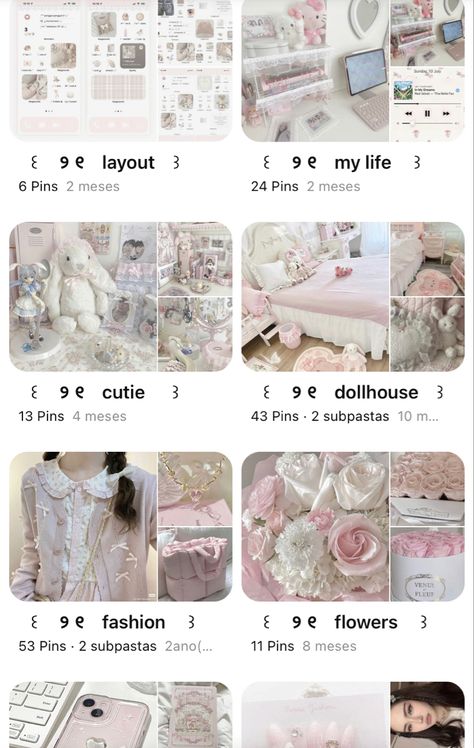 Pinterest Saved Boards Aesthetic, Pinterest Layout Template, Pintrest Board Layout, Pinterest Board Ideas Names, Board Names Pinterest Ideas, Aesthetic Pinterest Account, Pin Board Ideas, Pinterest Board Names, Desktop Themes