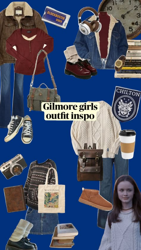 Gilmore girls fits! I love Rory’s asthetic sm📚☕️📖✨ #gilmoregirls #rorygilmore #rorygilmoreaesthetic #gilmoregirlsaesthetic Luke Gilmore Girls Outfits, Rory Gilmore Outfits Summer, Rory Gilmore Fits, Gilmore Girls Clothes, Rory Gilmore Clothes, Gilmore Girls Aesthetic Outfits, Rory Gilmore Outfits Season 1, Rory Hairstyles, Gilmore Girls Clothing