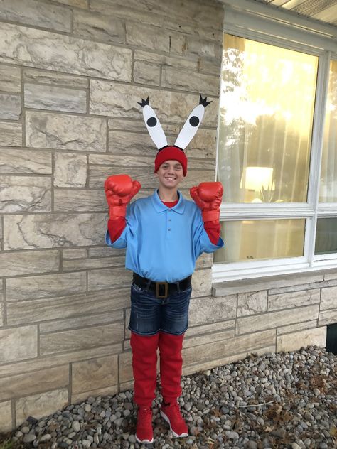 Mr Crabs Costumes, Mr Crabs Sponge Bob, Spongebob Characters Costume, Mr Krabs Costume, Mr Crab Spongebob, Diy Spongebob Costume, Squidward Costume, Sponge Bob Costume, Squarepants Outfit