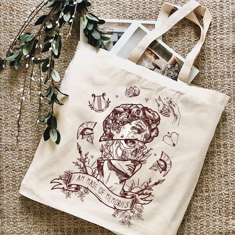 Song Of Achilles Embroidery, I Am Made Of Memories Song Of Achilles, Song Of Achilles Bookmark, Bookish Paintings, Bookish Tote Bag, Memories Song, I Am Made Of Memories, As The Poets Say, Achilles Patroclus