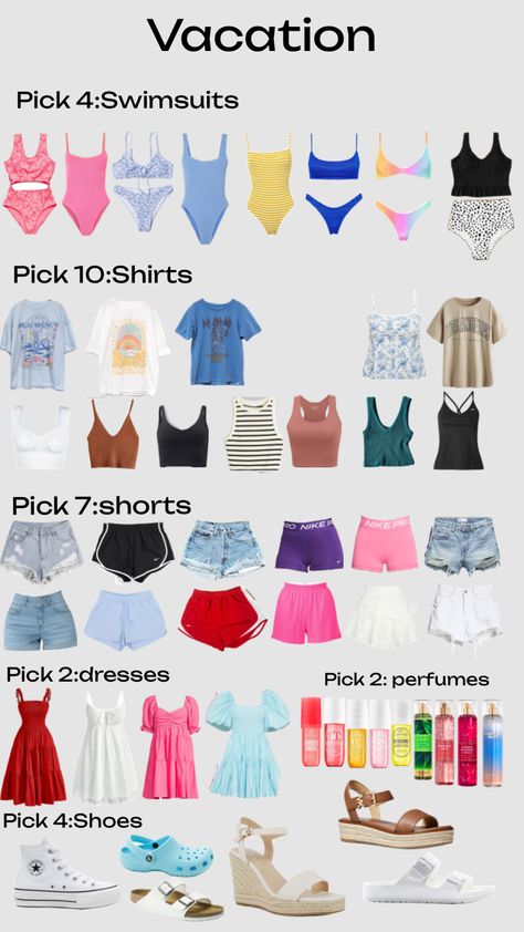 Pack for a beach vacation🌊🏝️👙🐚🦀 #vacation #beachfit Bahamas Outfit Ideas, Outfit Ideas Preppy, Bahamas Outfit, Beachy Summer Outfits, Cute Travel Outfits, Spirit Week Outfits, Outfit Upgrade, Fits Aesthetic, Beach Fits