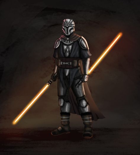 Mandalorian Gray Jedi, Vijay A.A on ArtStation at https://www.artstation.com/artwork/8lG9V6 Jedi Mandalorian, Gray Jedi, Mandalorian Art, Jedi Armor, Grey Jedi, Star Wars Light, Art Pinterest, Star Wars Character, Star Wars Sith