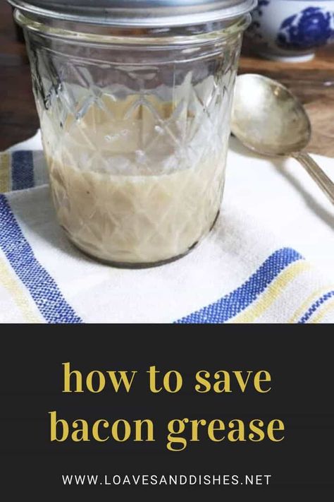 How To Render Bacon Grease, Canning Bacon Grease, Bacon Grease Uses, Mashed Potatoes With Skin, Kitchen Hacks Food, Dressing Salad, Canning 101, How To Make Bacon, Baking Substitutes