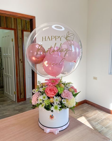 A girl’s love language often includes flowers, and we absolutely adore crafting these stunning arrangements for you! 🌸✨🫶🏼 . . . #toocutedesigns #flowers #balloonart #uniqueballoons #giftballoons #birthdaysurprise Valentine Flower Arrangements, Bobo Balloons, Customer Gifts, Birthday Balloon Decorations, Bouquet Ideas, Balloon Art, Love Language, Balloon Bouquet, Table Arrangements