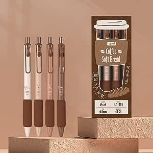 Soft Bread, Gel Pens Set, Gel Ink Pens, Cute Pens, Coffee Print, Stationery Shop, Writing Pens, Writing Supplies, Color Ink