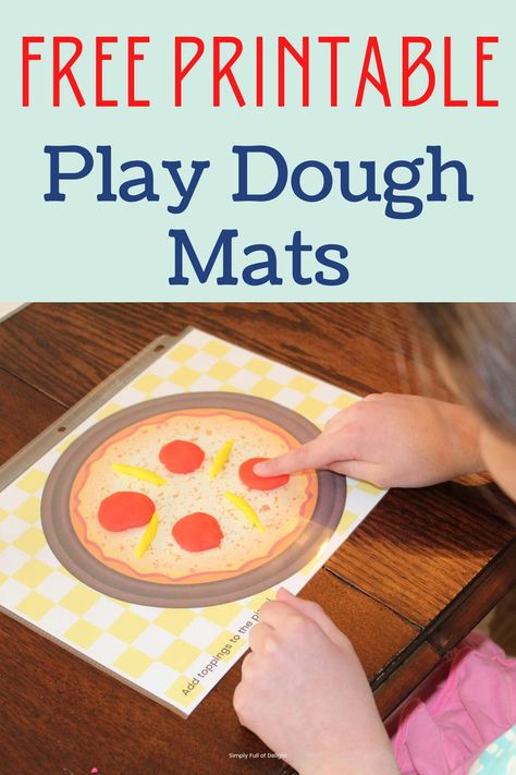 Looking for some new Playdough activities? Check out these free printable pdf playdough mats. These play dough mats are great for inspiring creativity during play dough activities for toddlers and preschoolers. Grab your play dough mats free printables here. Play Dough Mats Free Printables, Pizza Playdough, Ice Cream Playdough, Play Doh Mats, Pudding Cup Recipes, Play Doh Activities, Playdoh Mats, Cooking Theme, Play Dough Mats