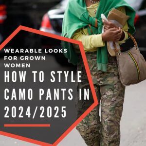 How to Style Camo Pants as a Grown Woman via @WardrobeOxygen Camoflauge Cargo Outfit, Real Camo Pants Outfit, Cameo Pants Outfits For Women, How To Style Camo Pants Women, Camouflage Shorts Outfit Women, Camouflage Pants Outfits For Women, How To Style Camo Joggers, Blue Camo Pants Outfit, Womens Camo Pants Outfit