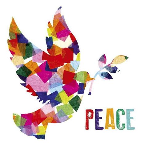 Peace Crafts, Remembrance Day Activities, Remembrance Day Art, Group Art Projects, Peace Bird, Sea Artwork, Charity Christmas Cards, Church Easter Decorations, Afrique Art