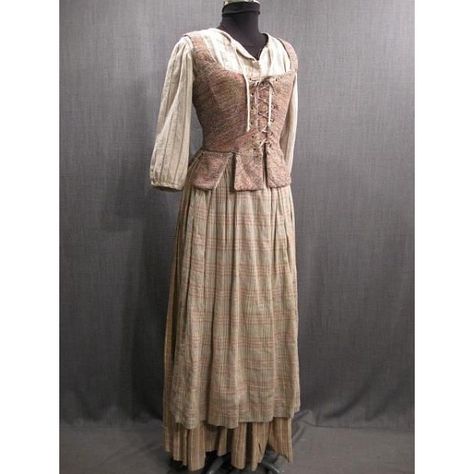 Peasant dresses ❤ liked on Polyvore featuring dresses, medieval, medieval commoner, braided scarves, woven shawl, woven scarves, wrap shawl and wrap scarves Elizabethan Fashion Peasant, Peasant Outfit, Medieval Dress Peasant, Dress Like A Parisian, Ella Enchanted, Fest Outfits, Beige Silk, Outfits Polyvore, Medieval Costume