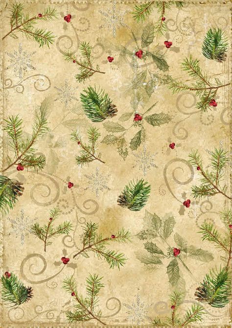 Vintage xmas Images Noêl Vintages, Printable Background, Christmas Scrapbook Paper, Papel Vintage, Christmas Papers, Christmas Backgrounds, Vintage Papers, Vintage Christmas Images, Birthday Scrapbook