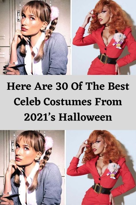 Famous People Costumes, Celeb Costumes, Old Celebrities, Best Celebrity Halloween Costumes, Celebrity Costumes, Halloween Traditions, Celebrity Halloween Costumes, Cool Halloween Costumes, Famous Women