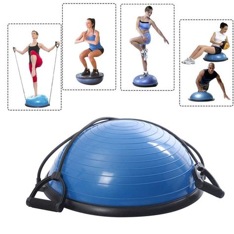 Ball Yoga, Balance Trainer, Bosu Ball, Balance Ball, Pilates Training, Endurance Workout, Exercise Ball, Yoga Ball, Strength Training Equipment