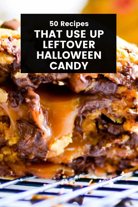 Halloween Leftover Candy Recipes, Recipes For Leftover Halloween Candy, Recipes With Halloween Candy, Leftover Candy Bar Recipes, Halloween Candy Desserts Leftover, What To Do With Leftover Halloween Candy, Halloween Candy Recipes Leftover, What To Do With Halloween Candy, Halloween Candy Leftover Ideas