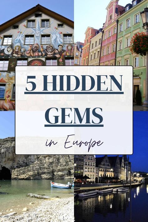 Wroclaw, Lucerne and Ghent are some of the best hidden gems in Europe Hidden Gems Europe, Europe Itinerary, Gem Top, Europe Itineraries, Europe Destinations, Amazing Places, Hidden Gems, The List, Europe Travel