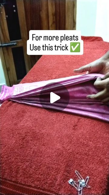 How To Pre Pleat Saree, Saree Pleats Techniques, Saree Prepleating, Saree Pre Pleating, Pre Pleated Saree, Saree Tips, Pleats Techniques, Pleated Saree, Saree Wearing Styles