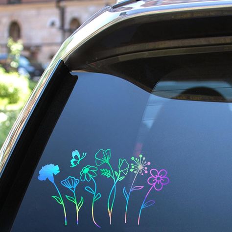 Amazon.com: 1Sheet Birth Month Flower Decal,Wildflower Decals,Boho Car Decal, Floral Vinyl Decal Gift for Plant Lovers/Gifts for Mom, Floral Car Decal, Mother's Day Gift |4.8" Wide (Pink) : Handmade Products Wildflower Decals, Mom Car, Floral Decal, Car Window Decals, Birth Month Flower, Car Decals Vinyl, Window Decals, Birth Month, Handmade Products