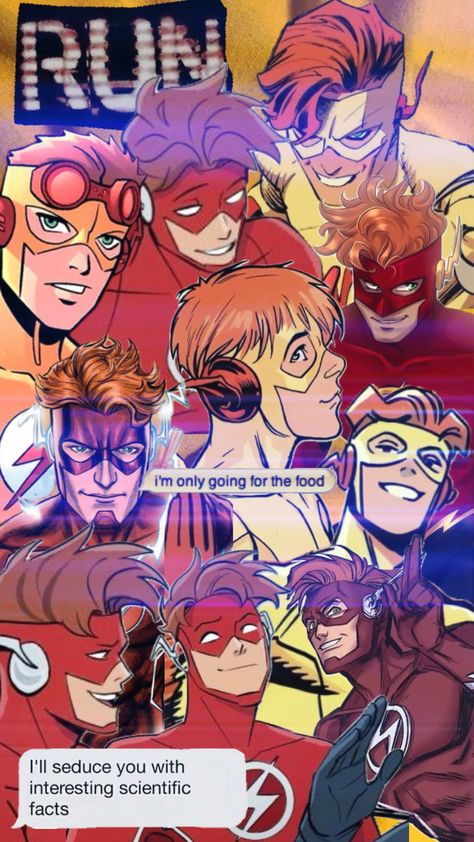 #yellow #wallywest #kidflash #dc Wally West Wallpaper, Wally West, Your Aesthetic, Connect With People, Creative Energy, Energy, Yellow