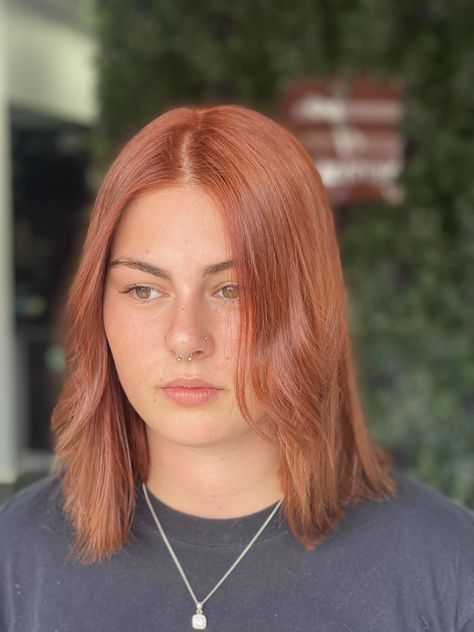 Copper is one of the most popular colours right now and we can see why! 🔥 There are different shades of copper hair, including soft strawberry, deep ginger to copper penny. This hue is a slightly darker red compared to auburn hair color. Picking the right combo will brighten your skin and give life to your tresses! 🧡 #antonhair #lifestylenothairstyle Neutral Copper Hair Color, Light Copper Hair Pale Skin, Ash Copper Hair, Copper Hair Neutral Skin Tone, Toasty Copper Hair Color, Copper Red Hair Color Pale Skin, Ginger Hair Color, Hair Color Auburn, Light Copper