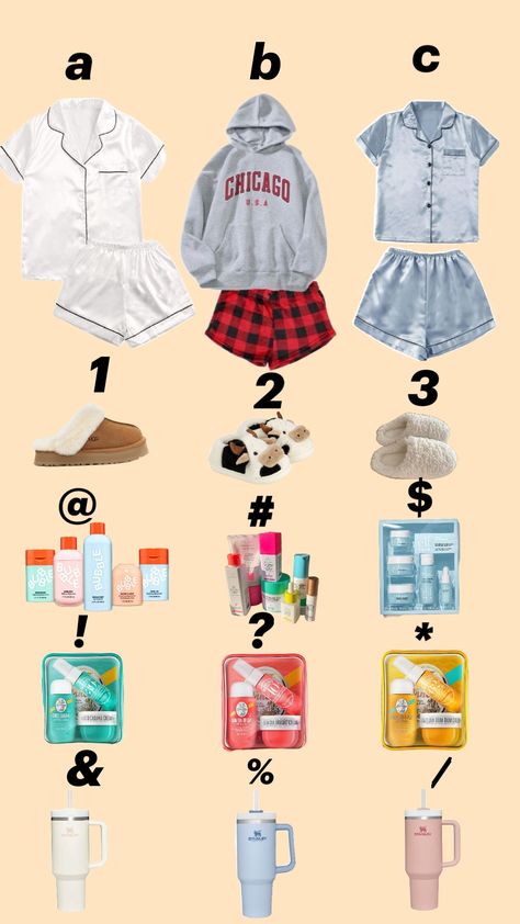 pick your sleepover outfit #sleepover #skincare #pick_ur_outfit Cute Sleepover Outfits, Sleepover Skincare, Pick Your Outfit Aesthetic, Sleepover Outfit Ideas, Sleepover Fits, Pick Ur Outfit, Sleepover Packing List, Movie Night Outfit, Pajama Ideas